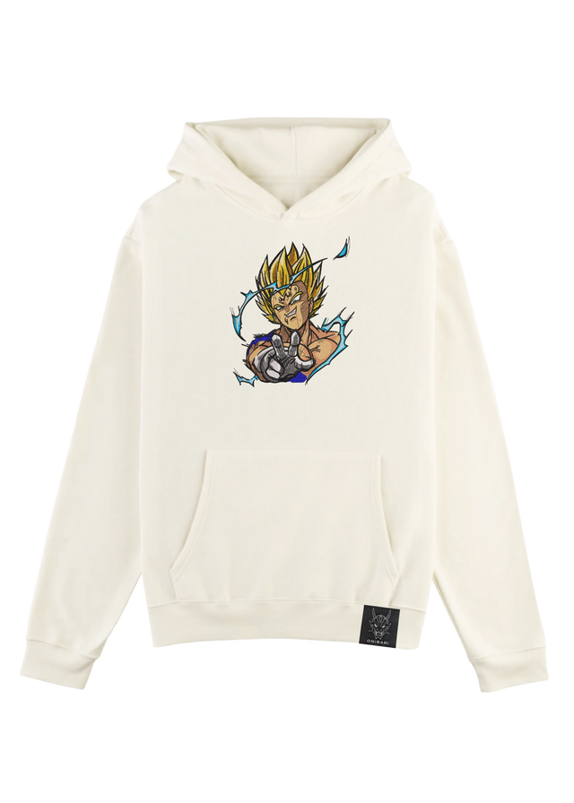 Hoodie Majin Vegeta Super Sayan