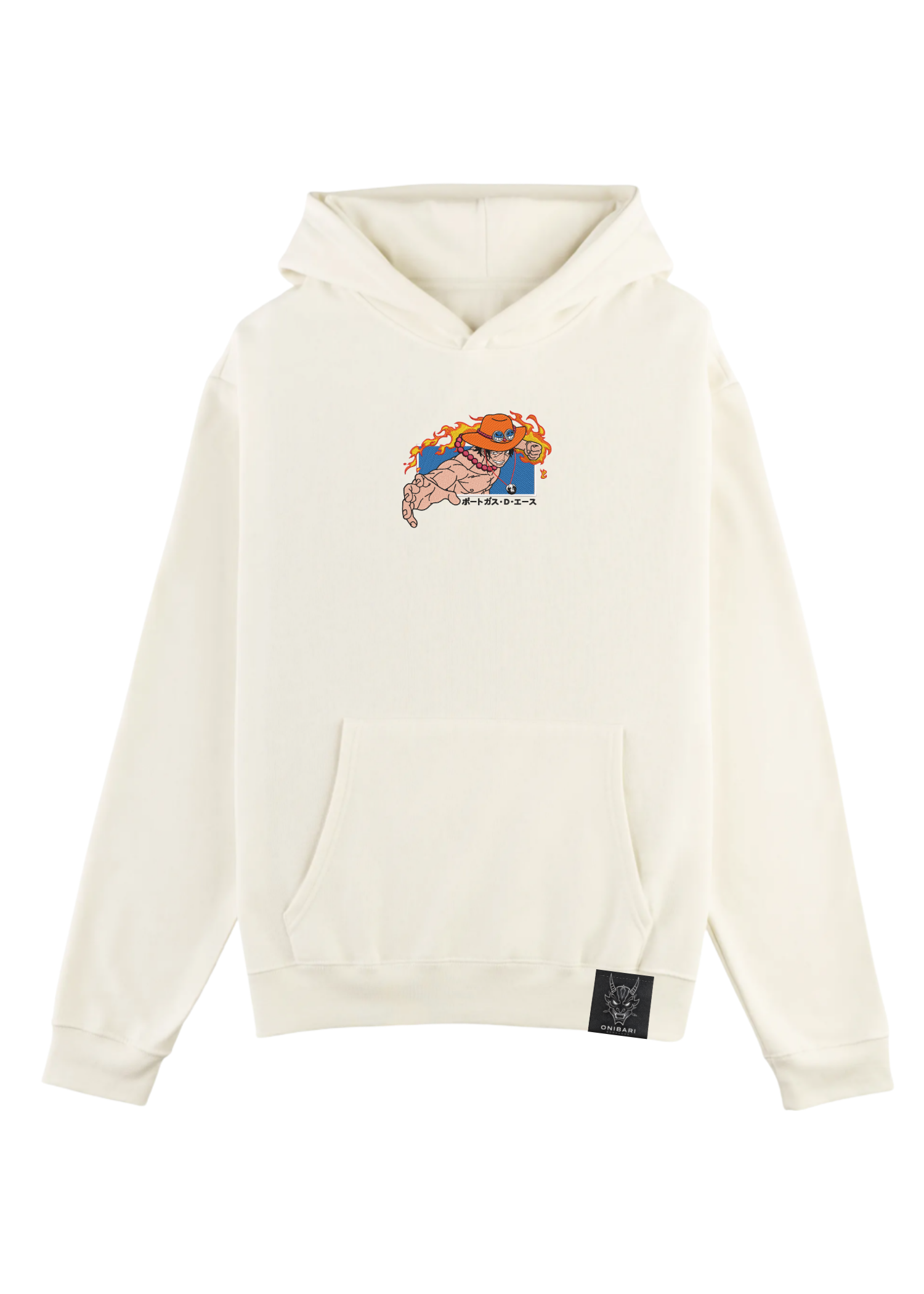 Hoodie Portgas D. Ace Puño De Fuego