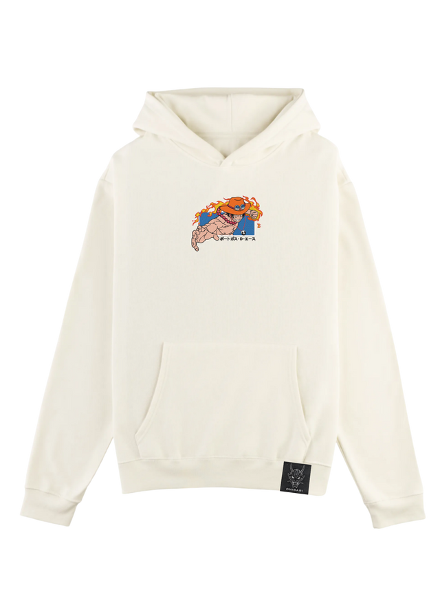 Hoodie Portgas D. Ace Puño De Fuego
