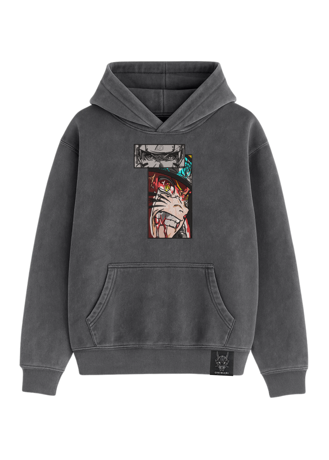 Hoodie Naruto Recuadros