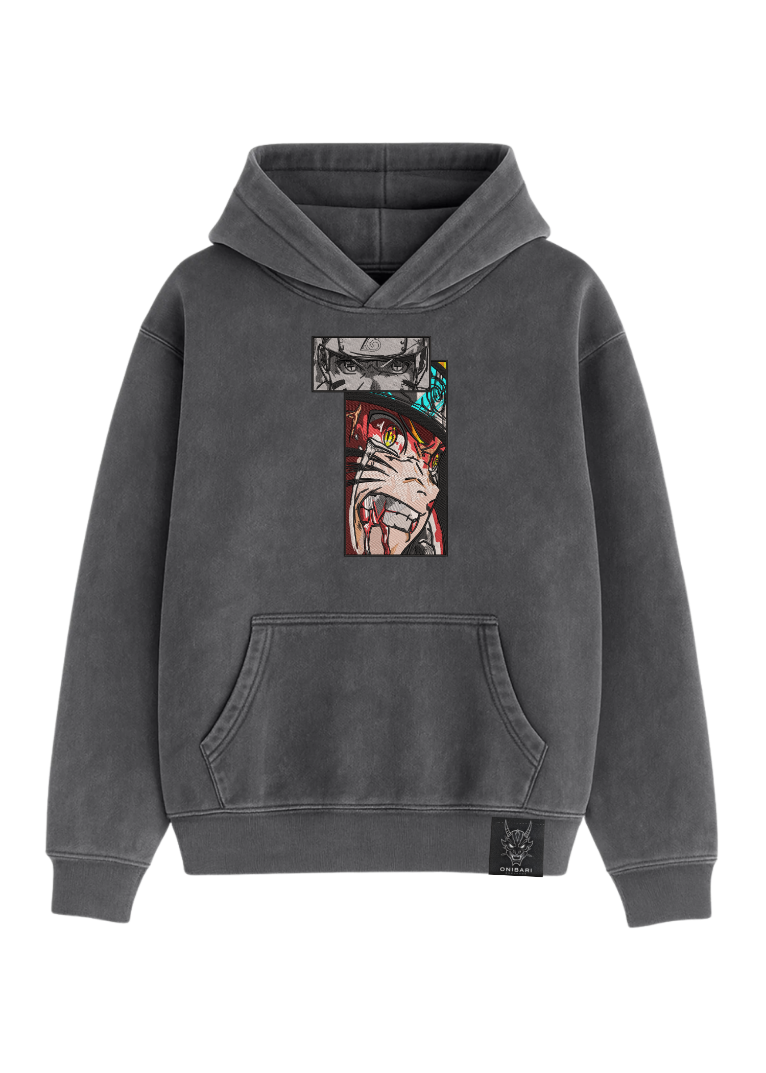 Hoodie Naruto Recuadros