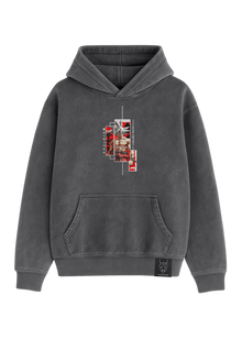 Hoodie Goku Ultra Instinto Recuadros