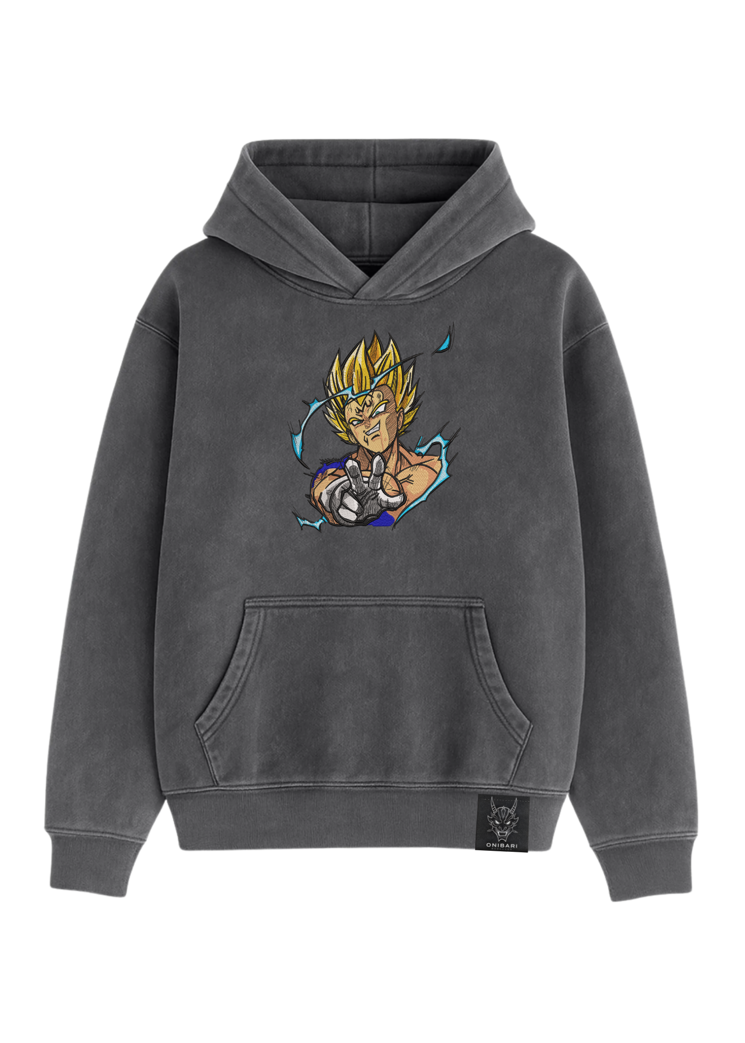 Hoodie Majin Vegeta Super Sayan
