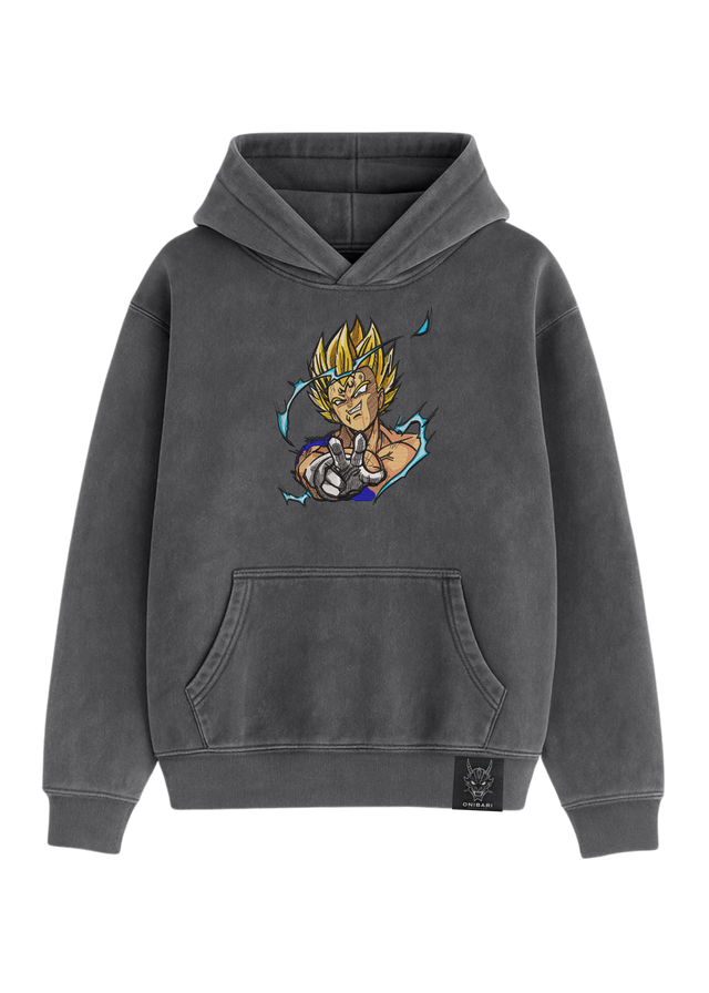 Hoodie Majin Vegeta Super Sayan