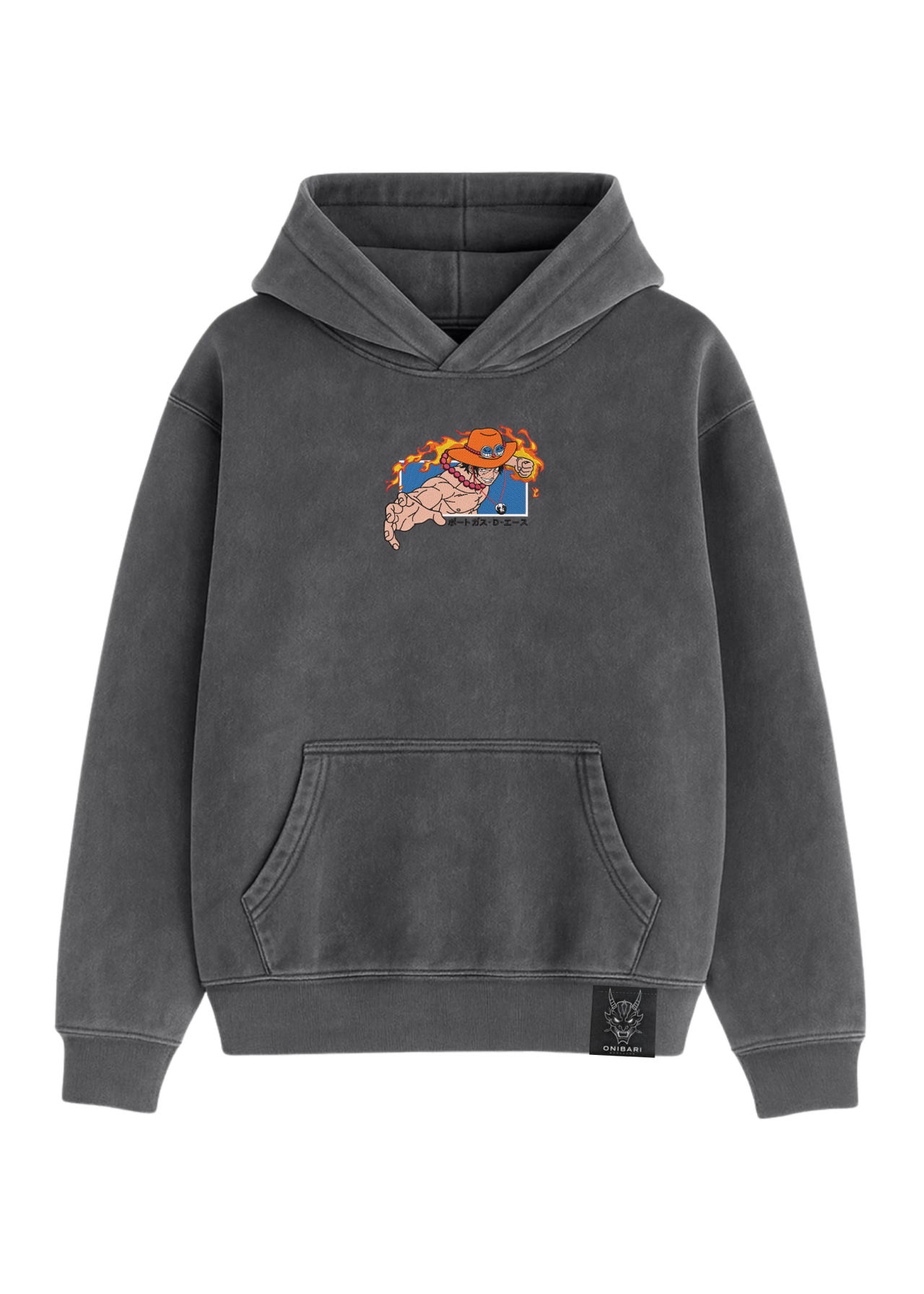 Hoodie Portgas D. Ace Puño De Fuego