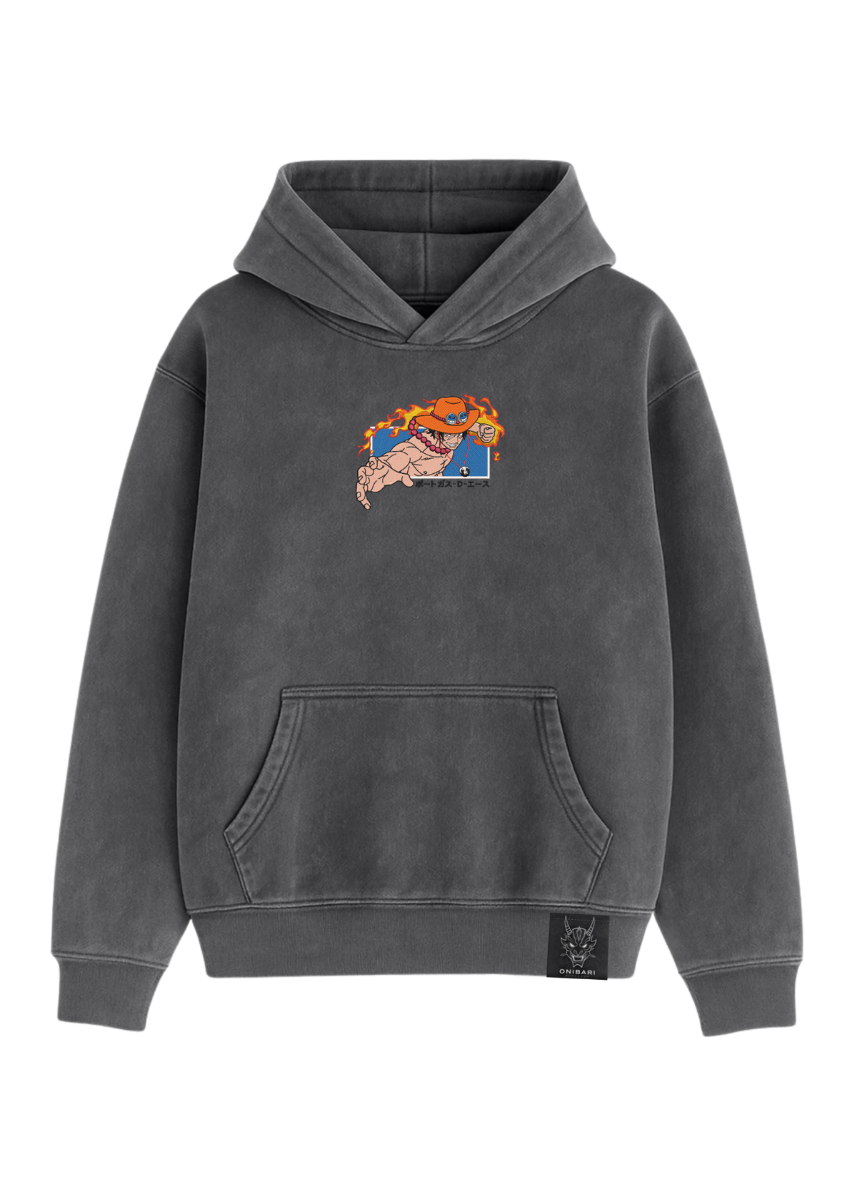 Hoodie Portgas D. Ace Puño De Fuego