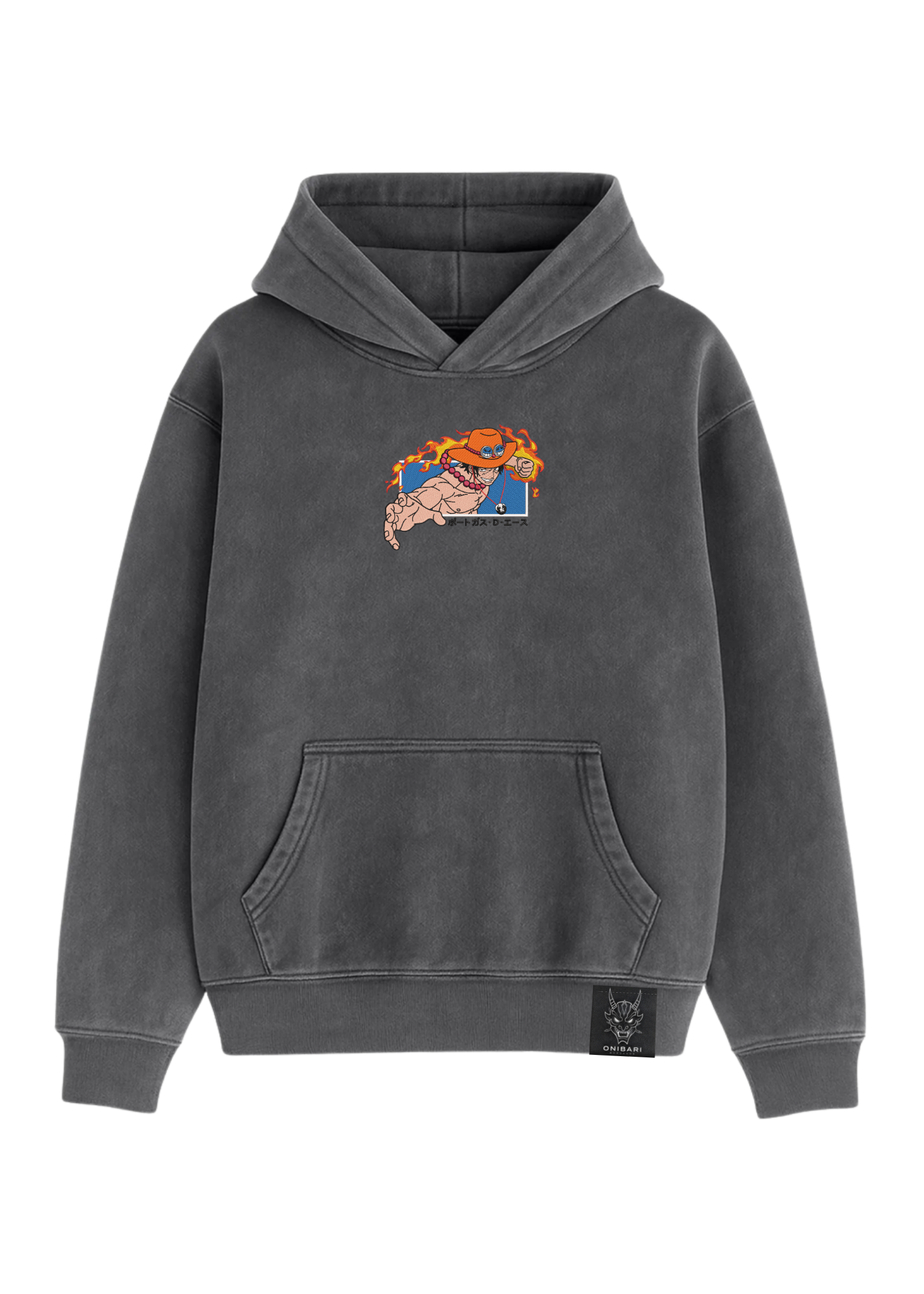 Hoodie Portgas D. Ace Puño De Fuego