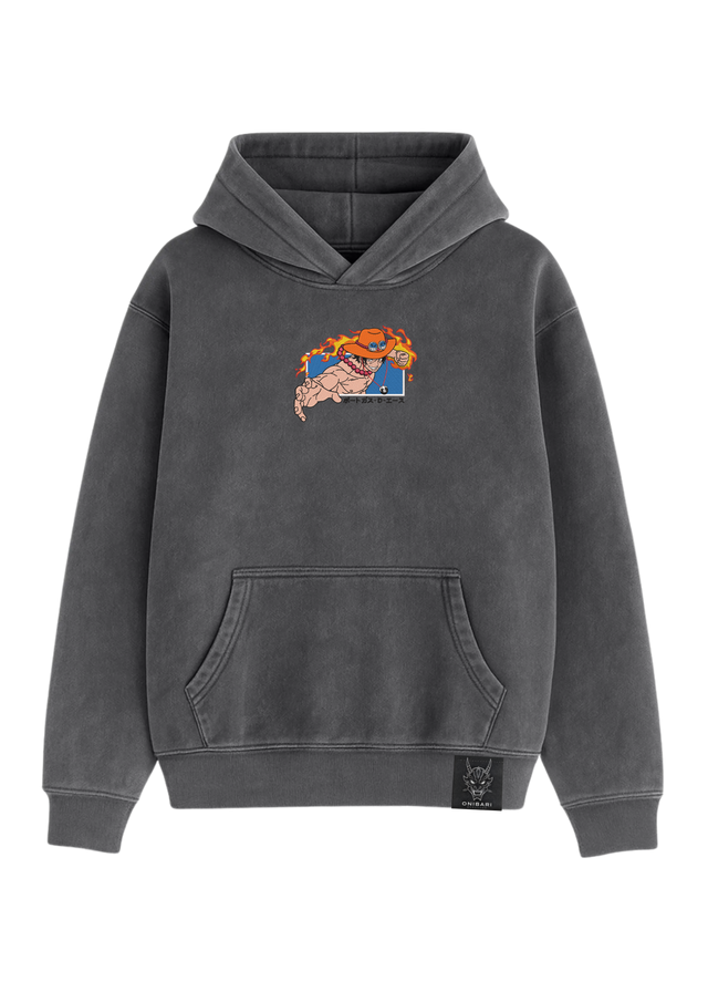 Hoodie Portgas D. Ace Puño De Fuego