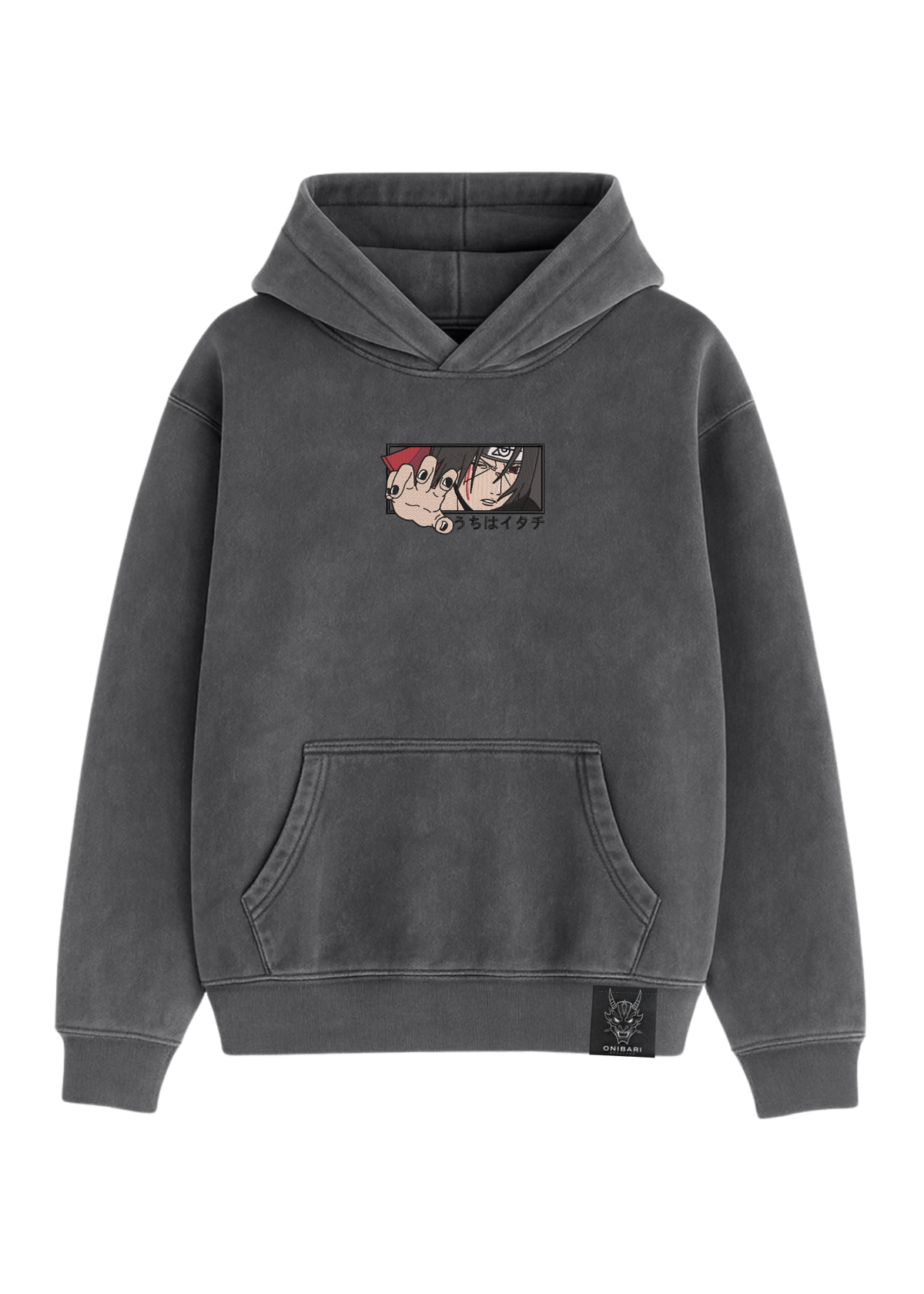 Hoodie Itachi Uchiha Amaterasu Recuadro