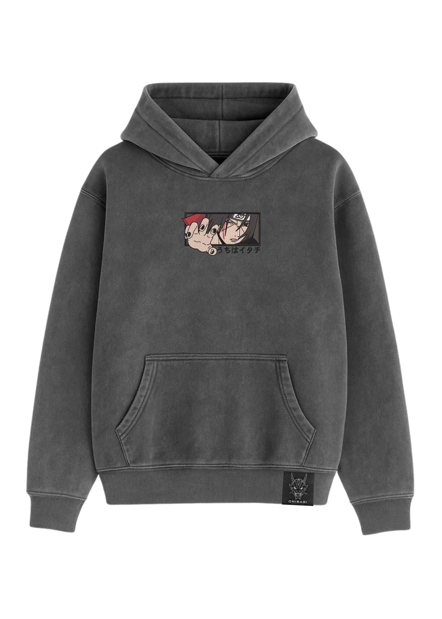 Hoodie Itachi Uchiha Amaterasu Recuadro