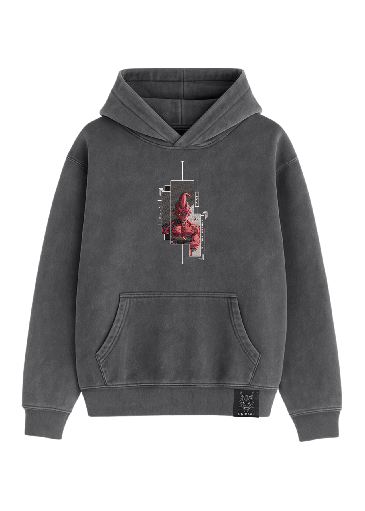 Hoodie Majin Buu Recuadros