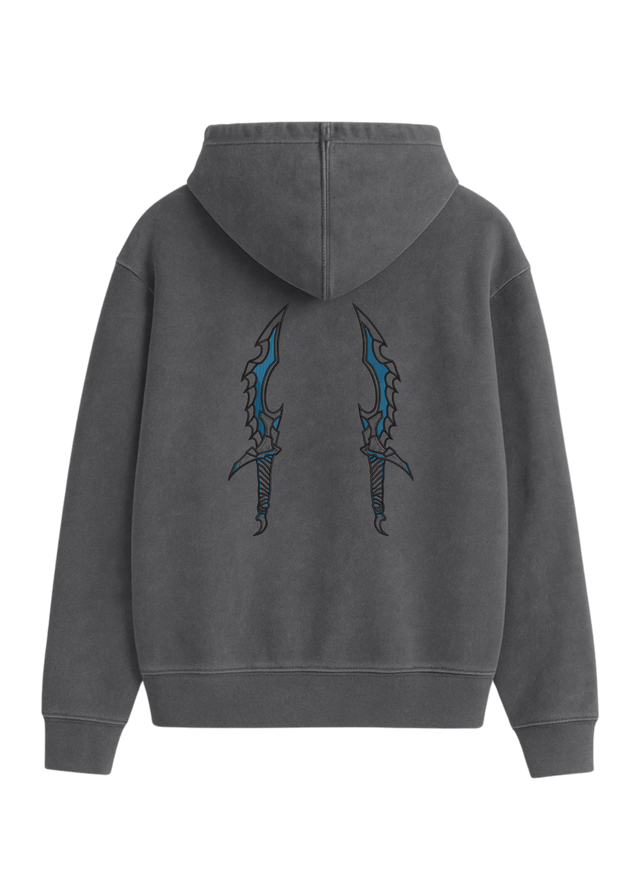 Hoodie Solo Leveling Sung Jin Woo Ojos Y Dagas
