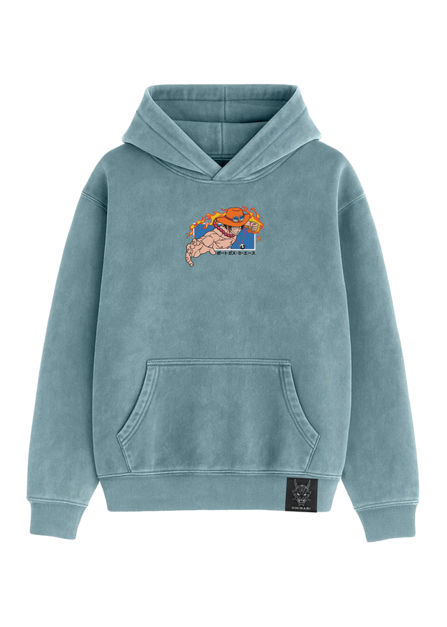 Hoodie Portgas D. Ace Puño De Fuego