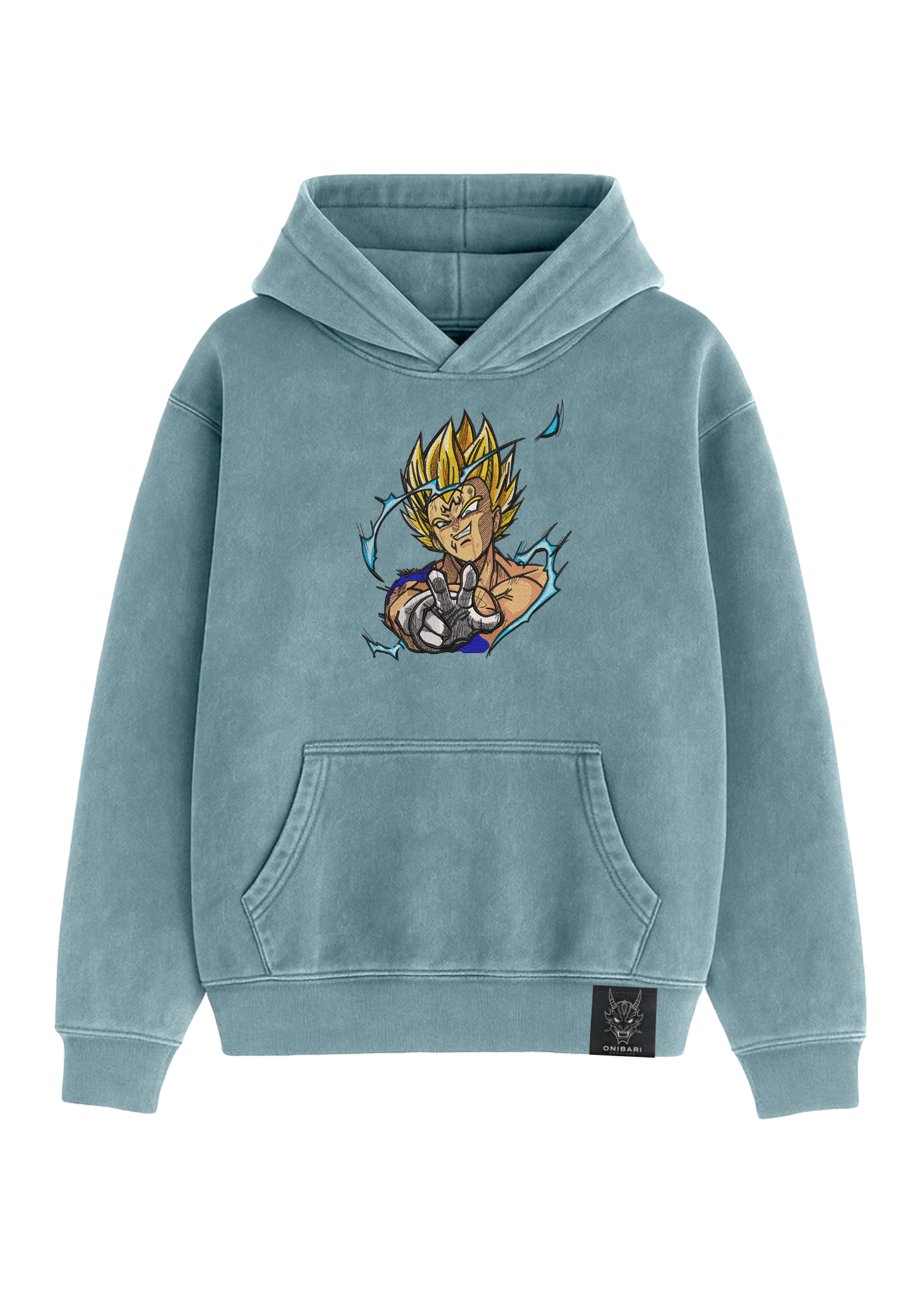 Hoodie Majin Vegeta Super Sayan