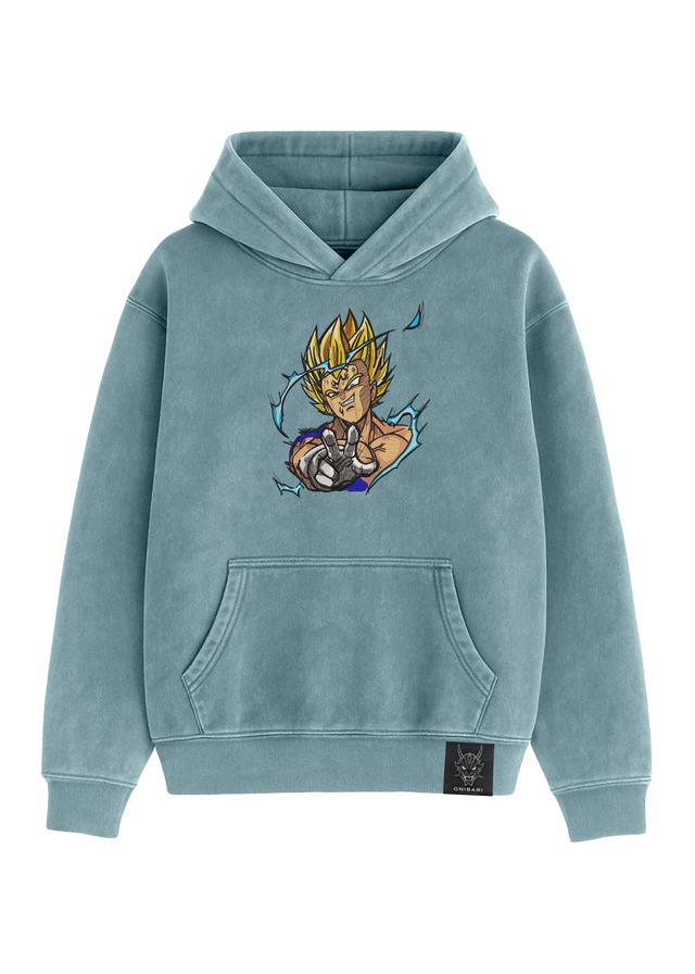 Hoodie Majin Vegeta Super Sayan