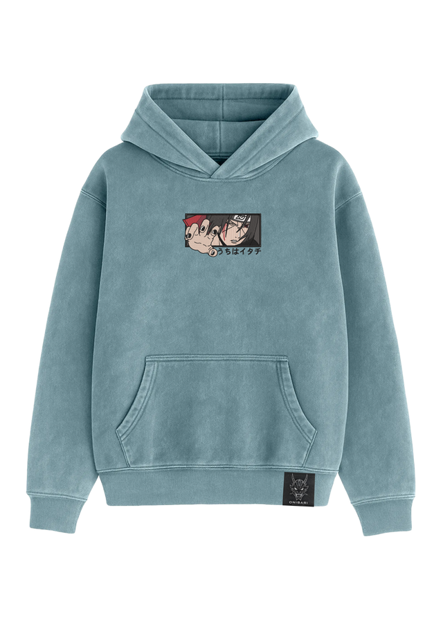 Hoodie Itachi Uchiha Amaterasu Recuadro