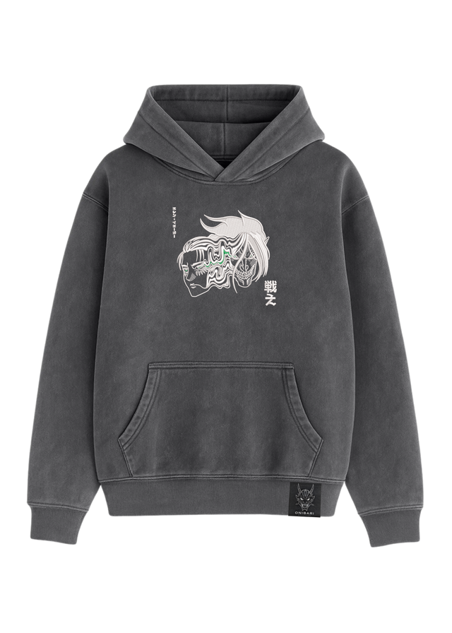 Hoodie Eren Yeager & Titán De Ataque