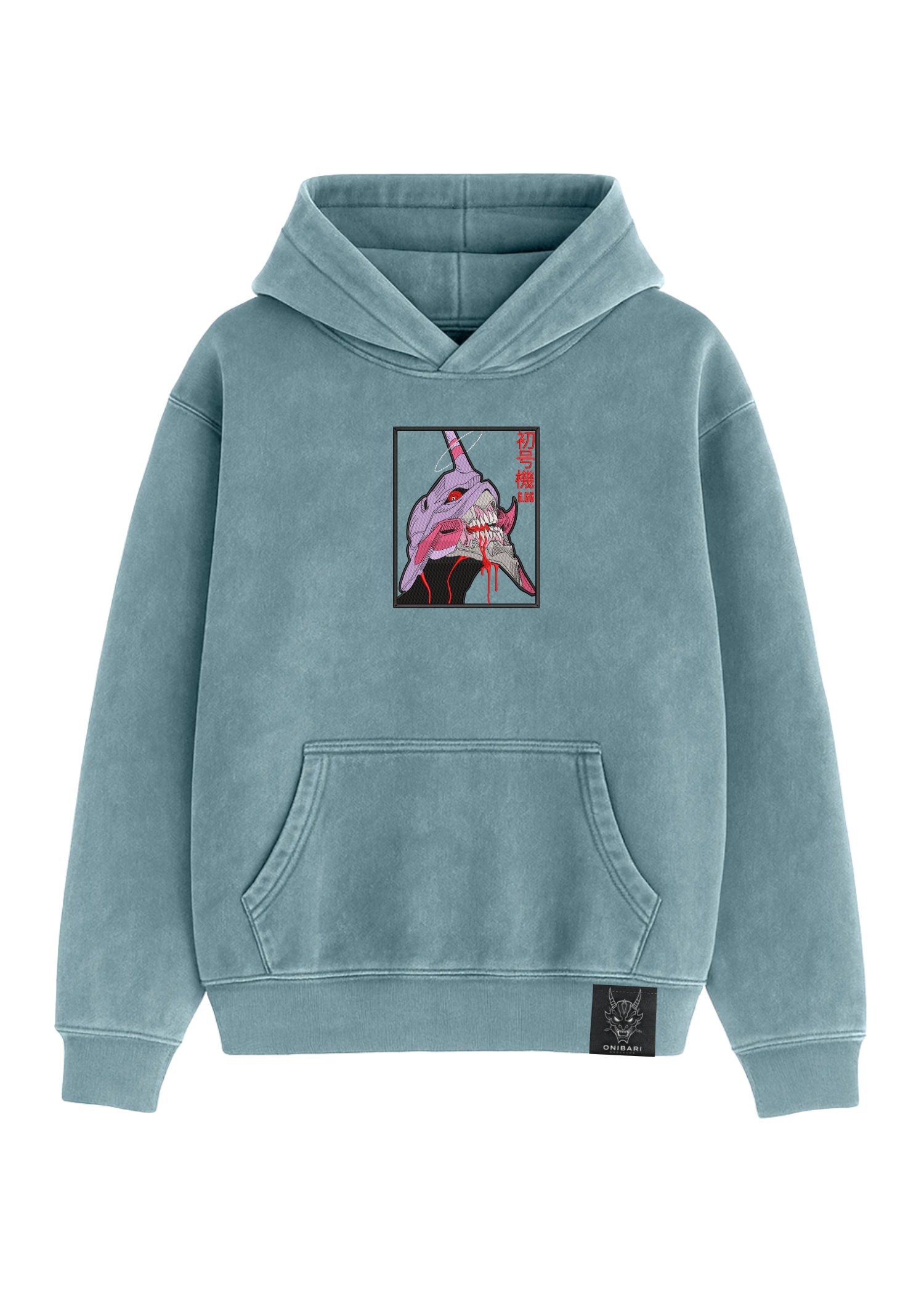 Hoodie EVA-01 Recuadro