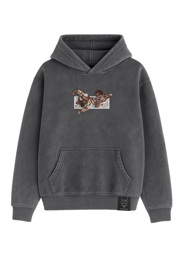 Hoodie Titán De Ataque VS Titán Acorazado