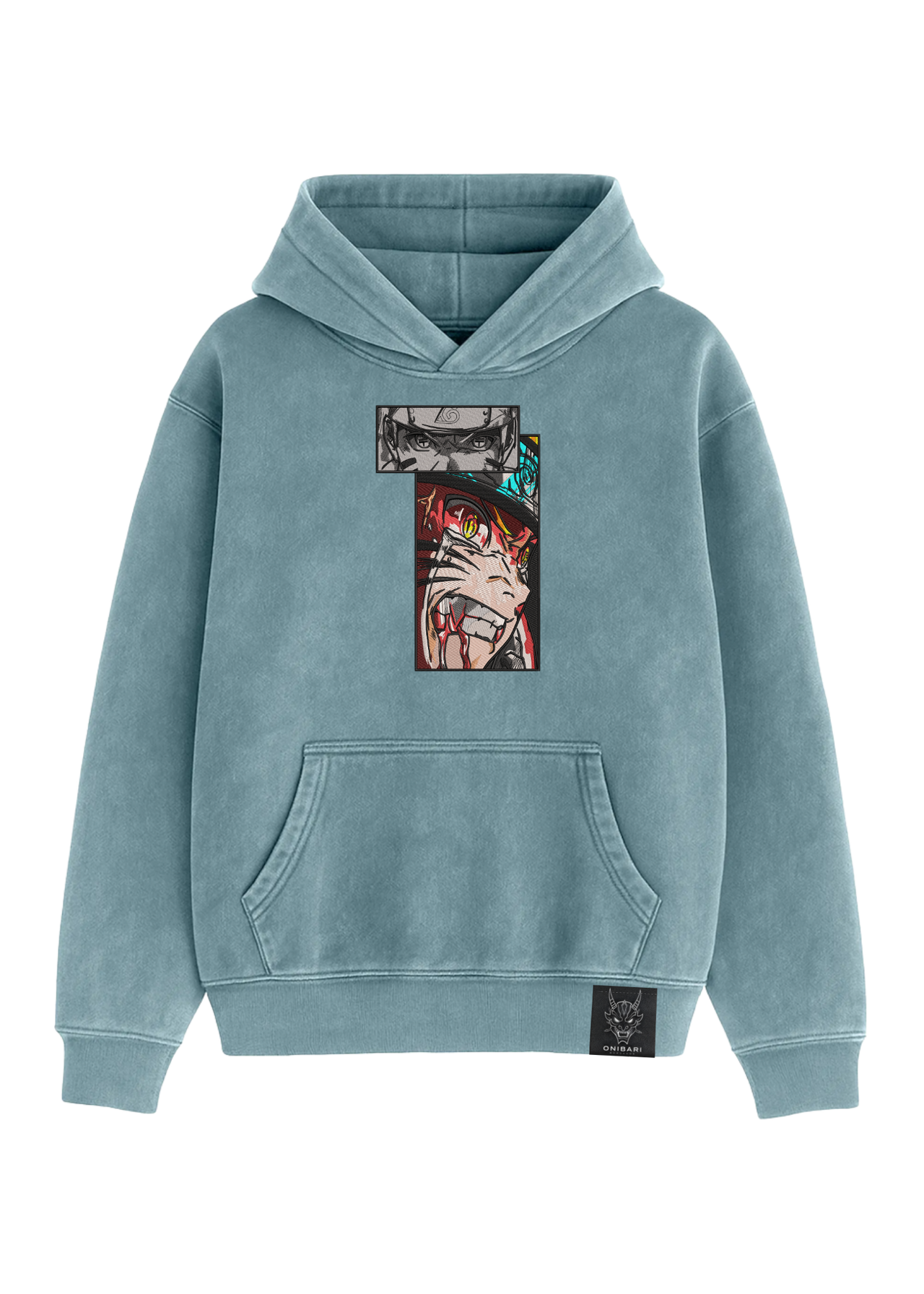 Hoodie Naruto Recuadros