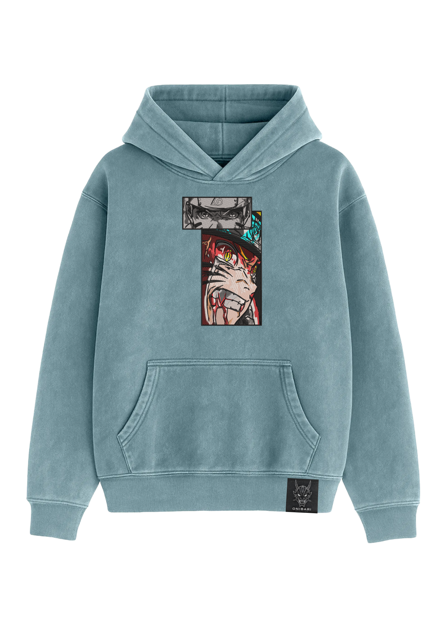 Hoodie Naruto Recuadros