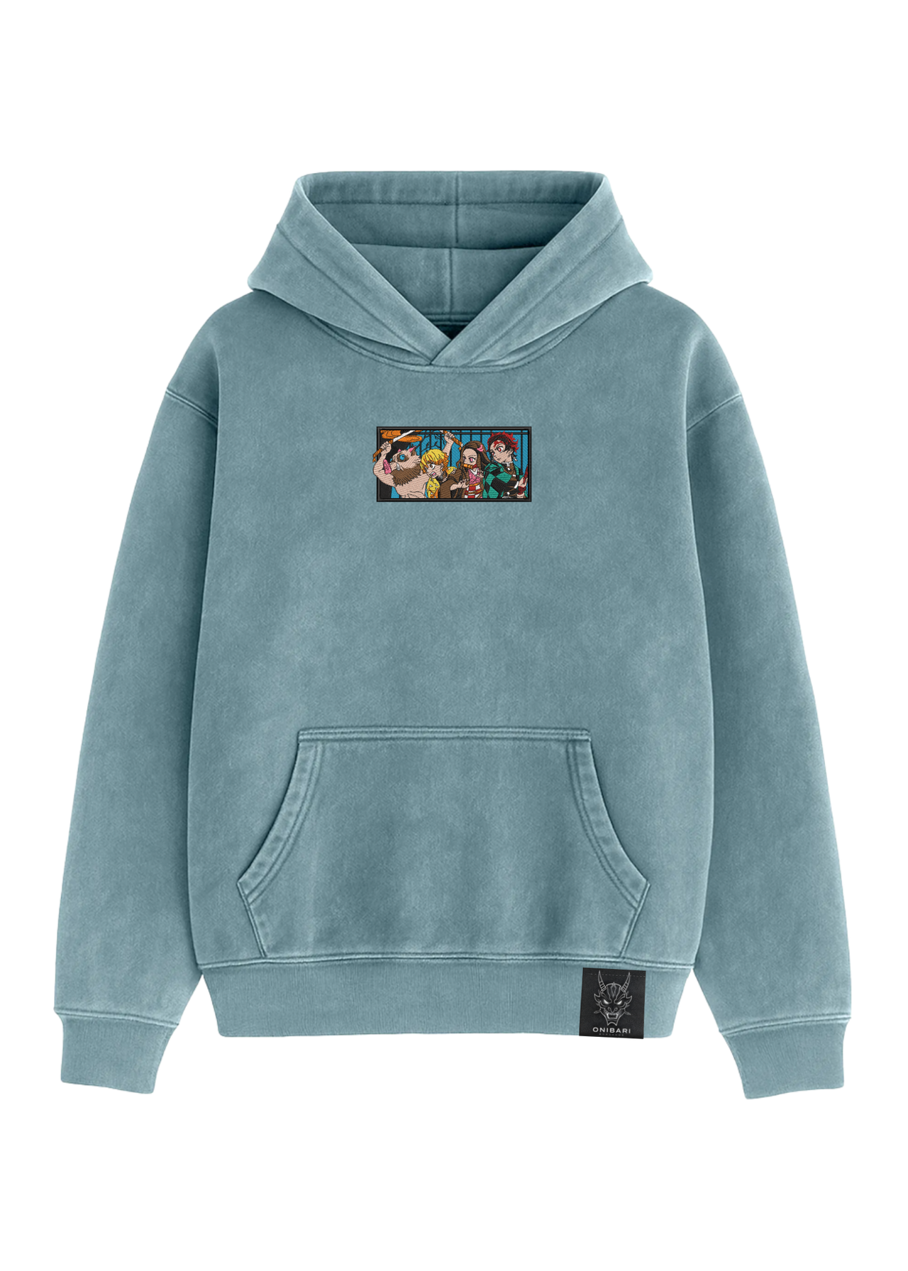 Hoodie Demon Slayer Rectángulo