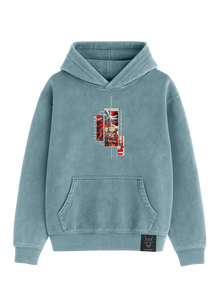Hoodie Goku Ultra Instinto Recuadros