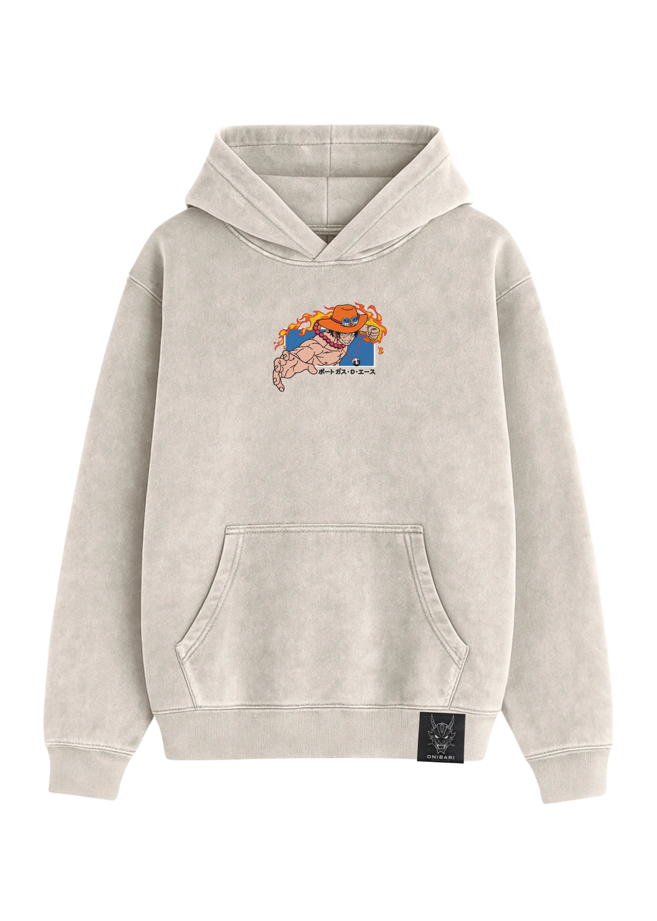Hoodie Portgas D. Ace Puño De Fuego