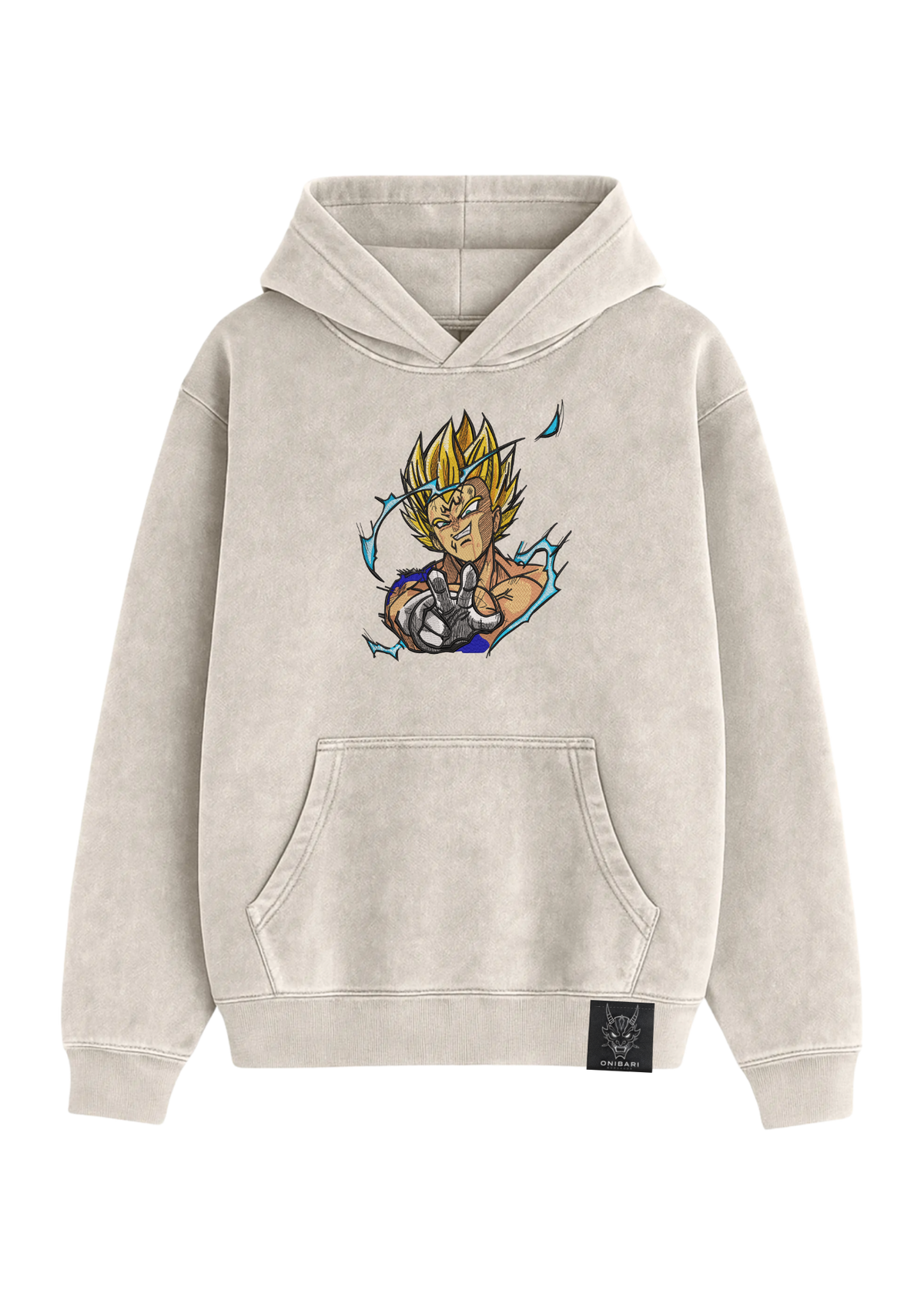 Hoodie Majin Vegeta Super Sayan