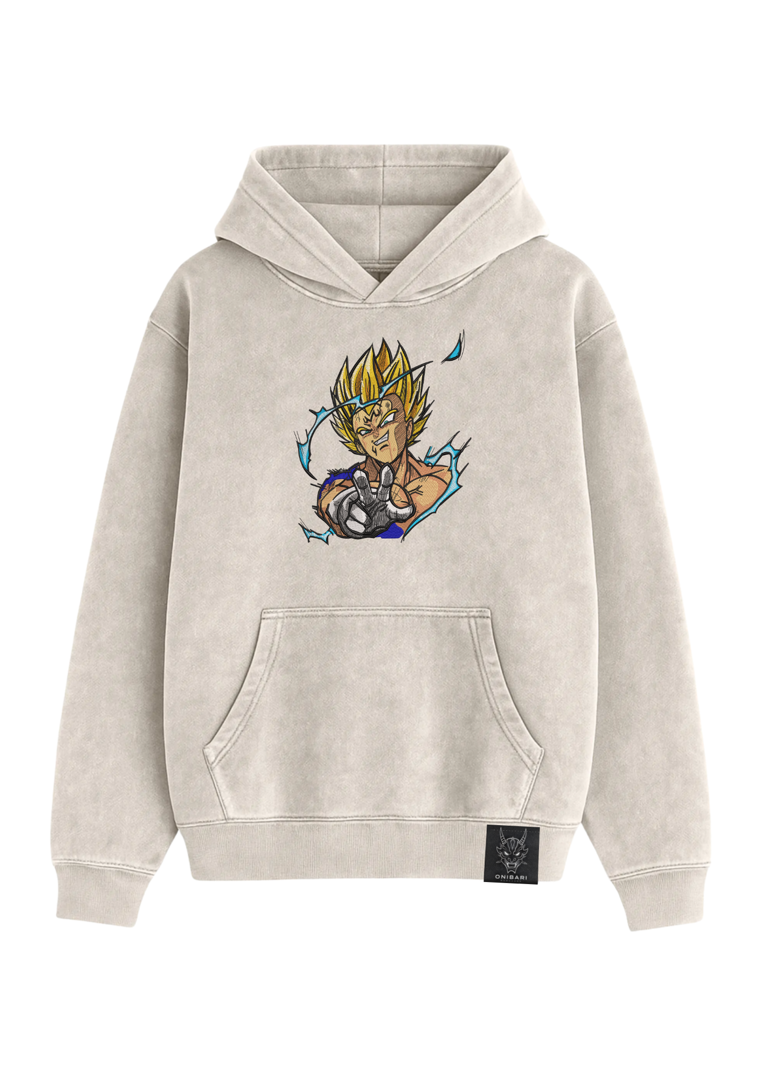 Hoodie Majin Vegeta Super Sayan
