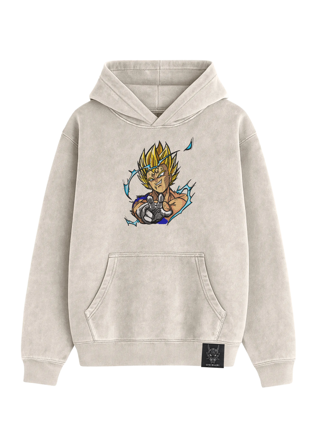 Hoodie Majin Vegeta Super Sayan