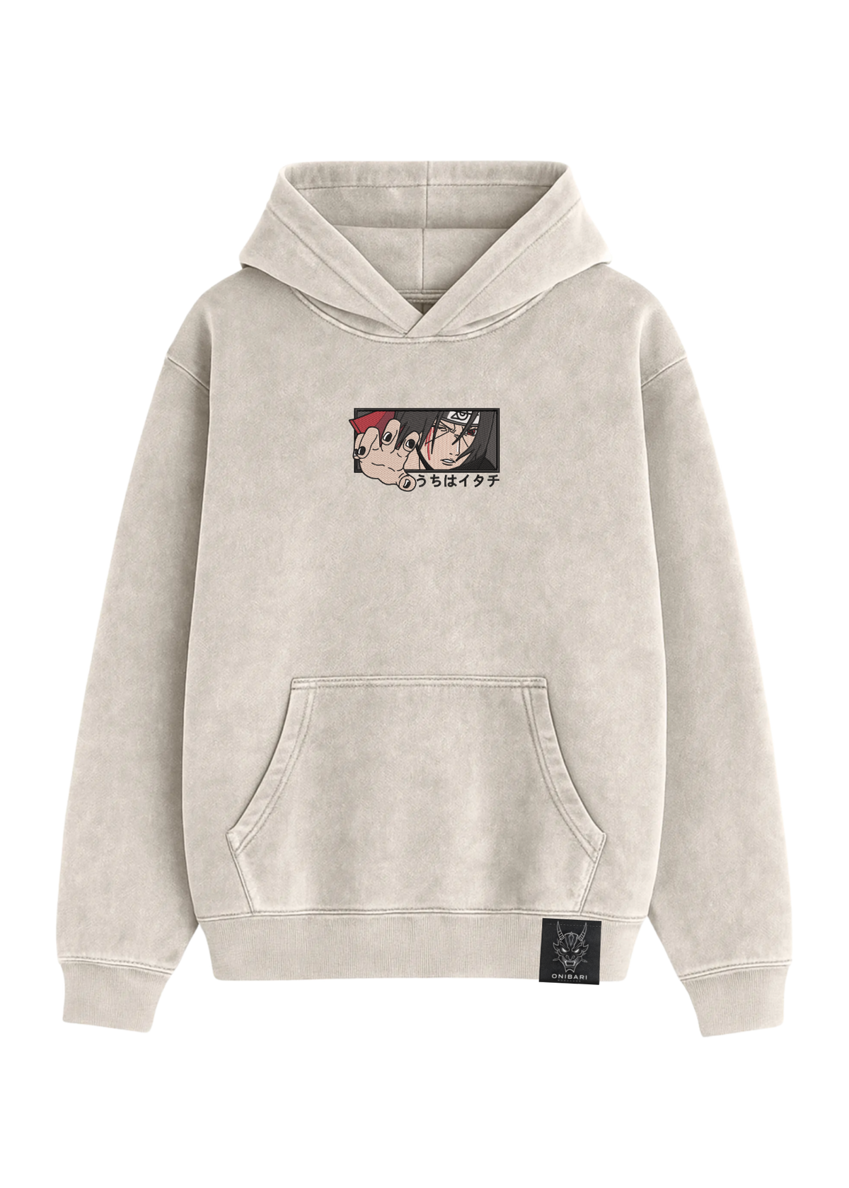 Hoodie Itachi Uchiha Amaterasu Recuadro