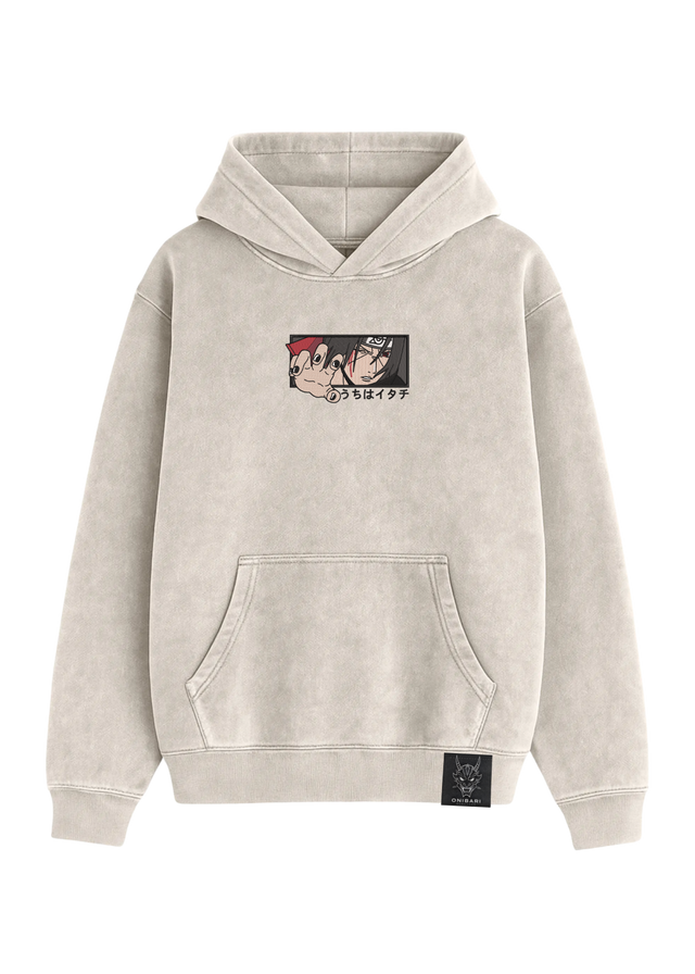 Hoodie Itachi Uchiha Amaterasu Recuadro