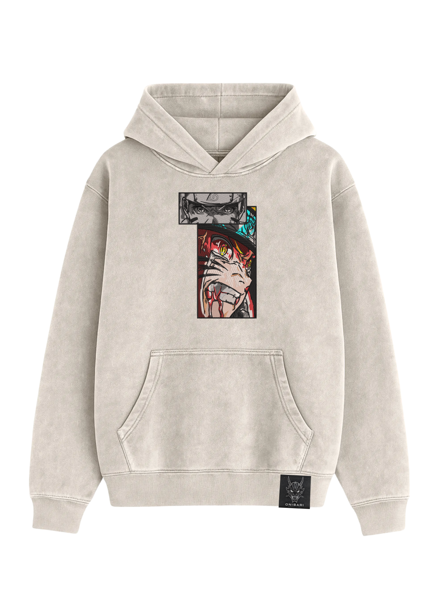 Hoodie Naruto Recuadros