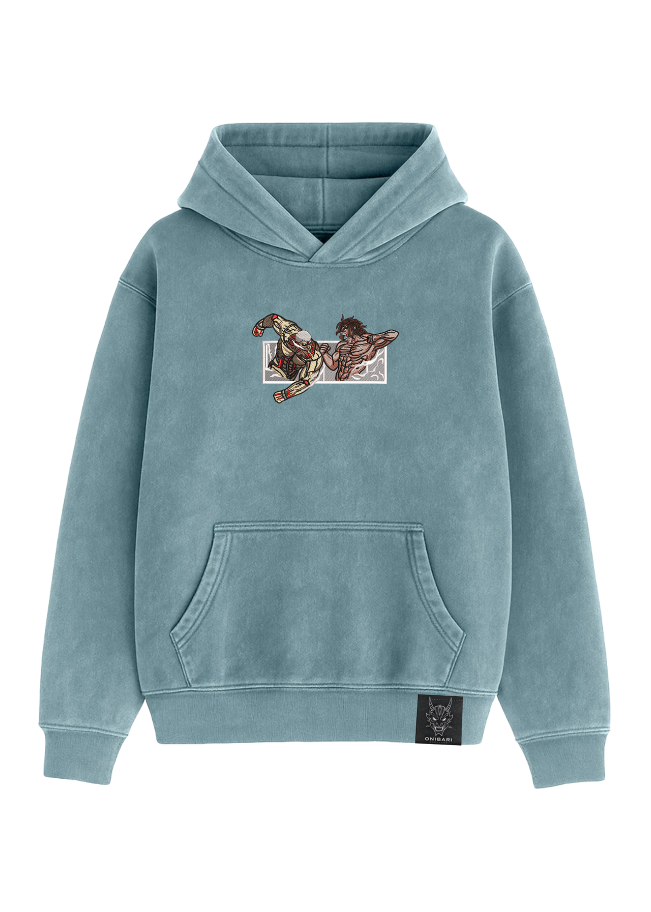 Hoodie Titán De Ataque VS Titán Acorazado