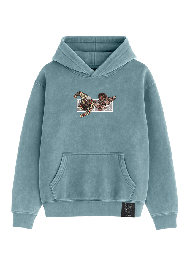 Hoodie Titán De Ataque VS Titán Acorazado
