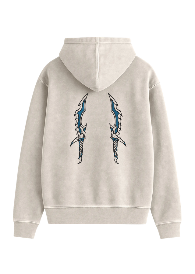 Hoodie Solo Leveling Sung Jin Woo Ojos Y Dagas