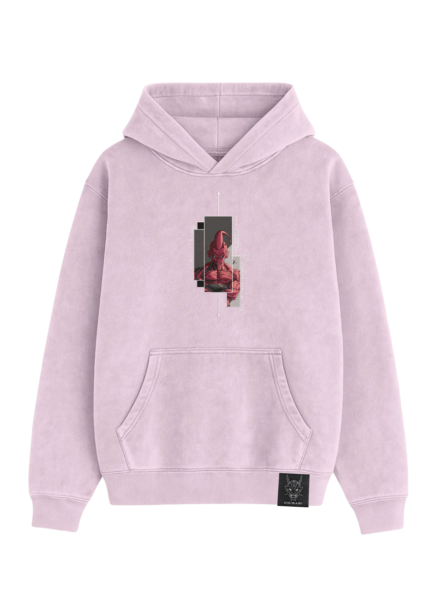 Hoodie Majin Buu Recuadros