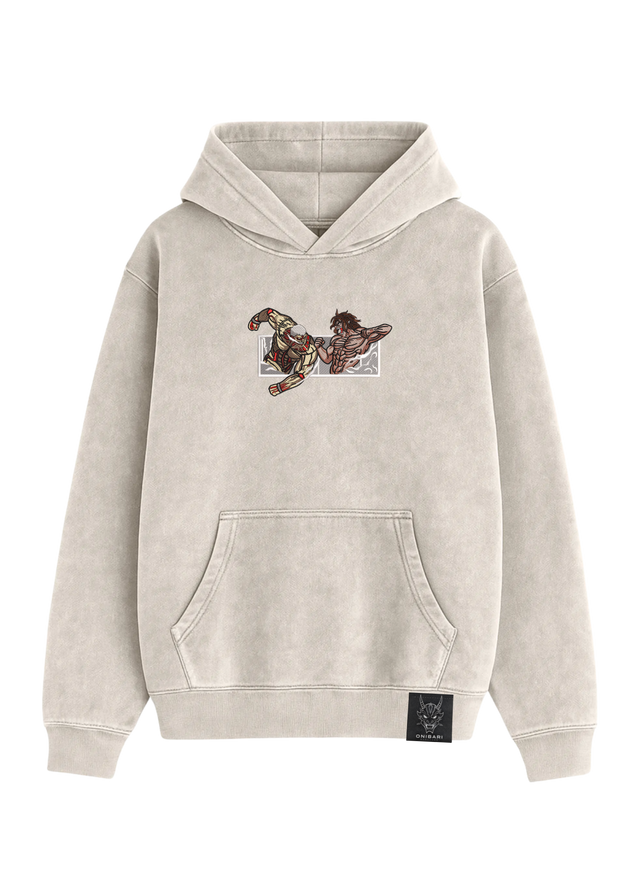 Hoodie Titán De Ataque VS Titán Acorazado