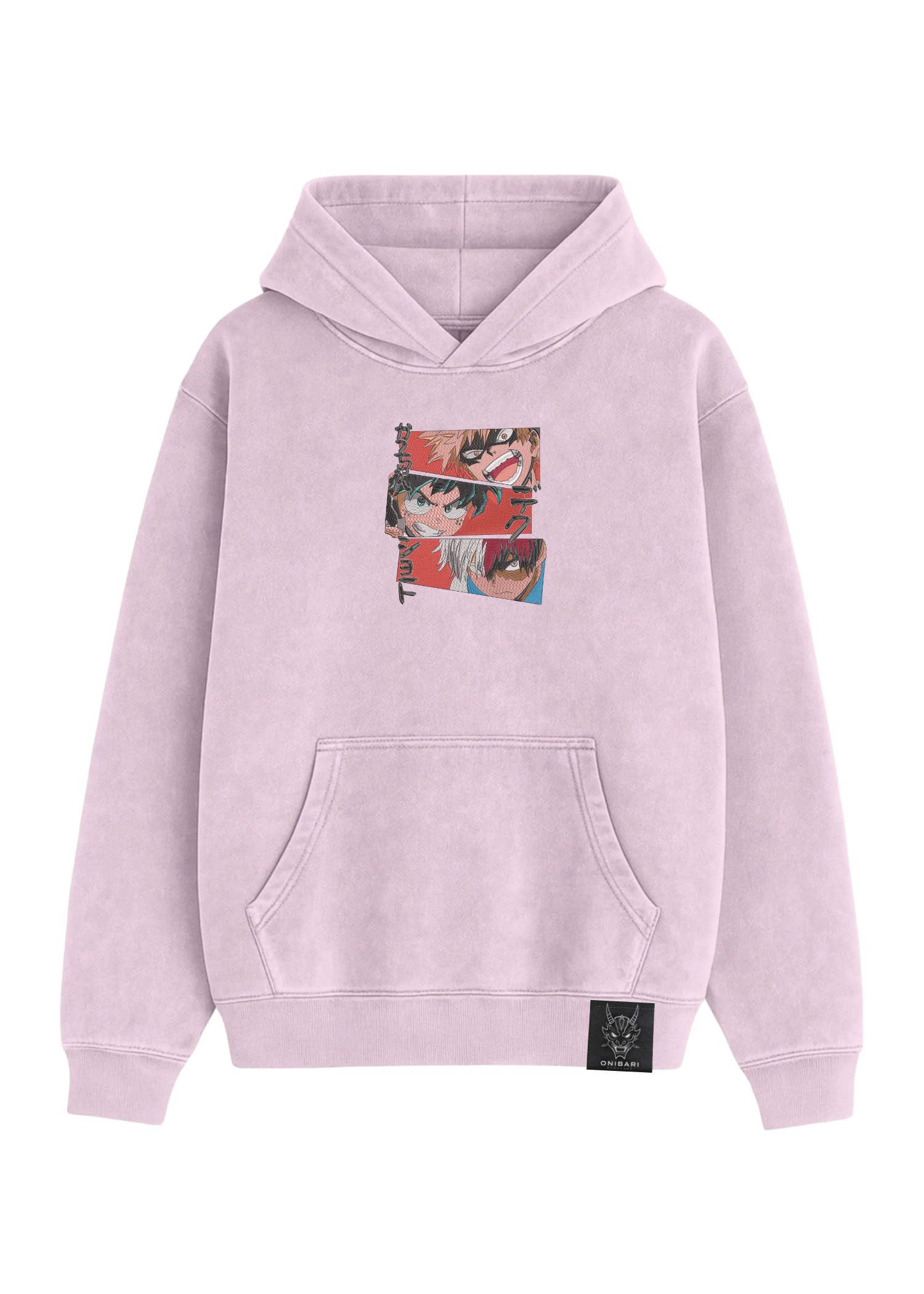 Hoodie Midoriya, Bakugo & Todoroki