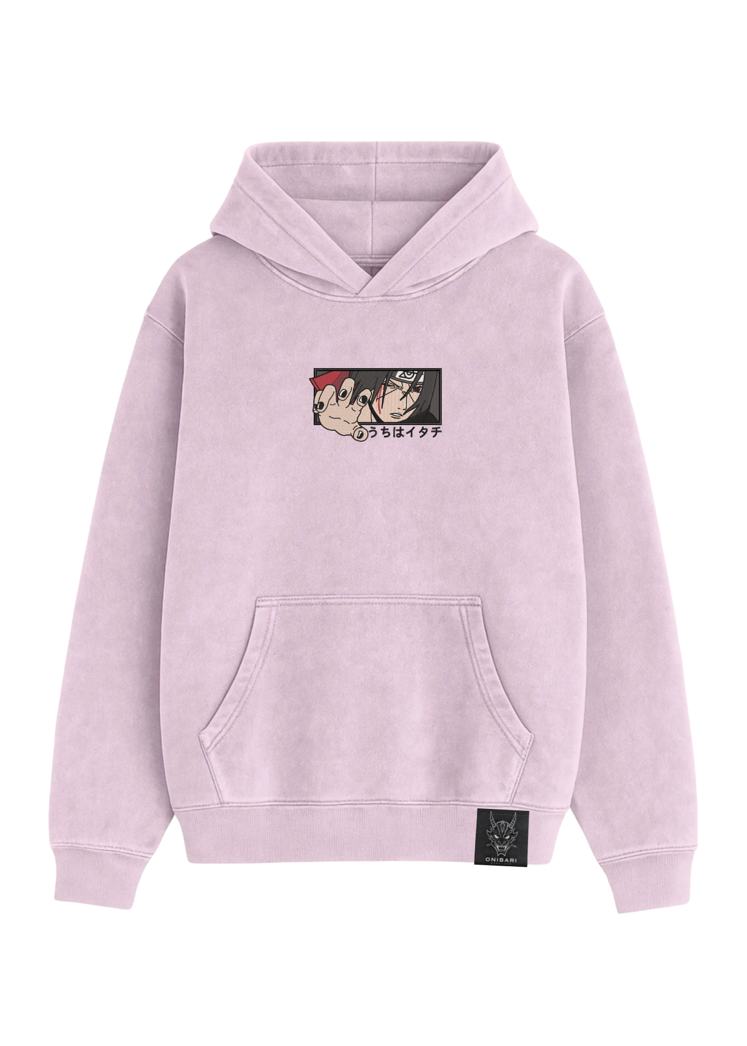 Hoodie Itachi Uchiha Amaterasu Recuadro