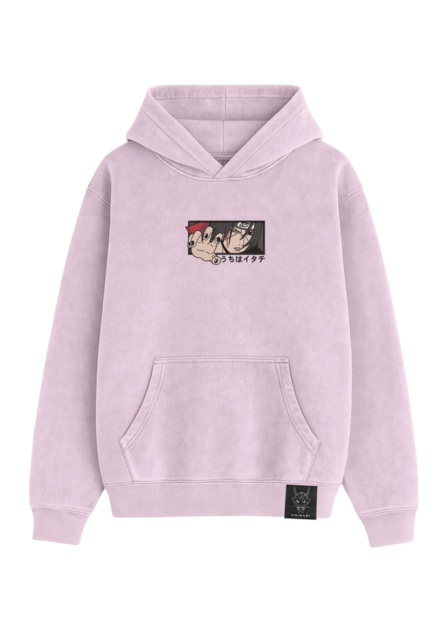 Hoodie Itachi Uchiha Amaterasu Recuadro