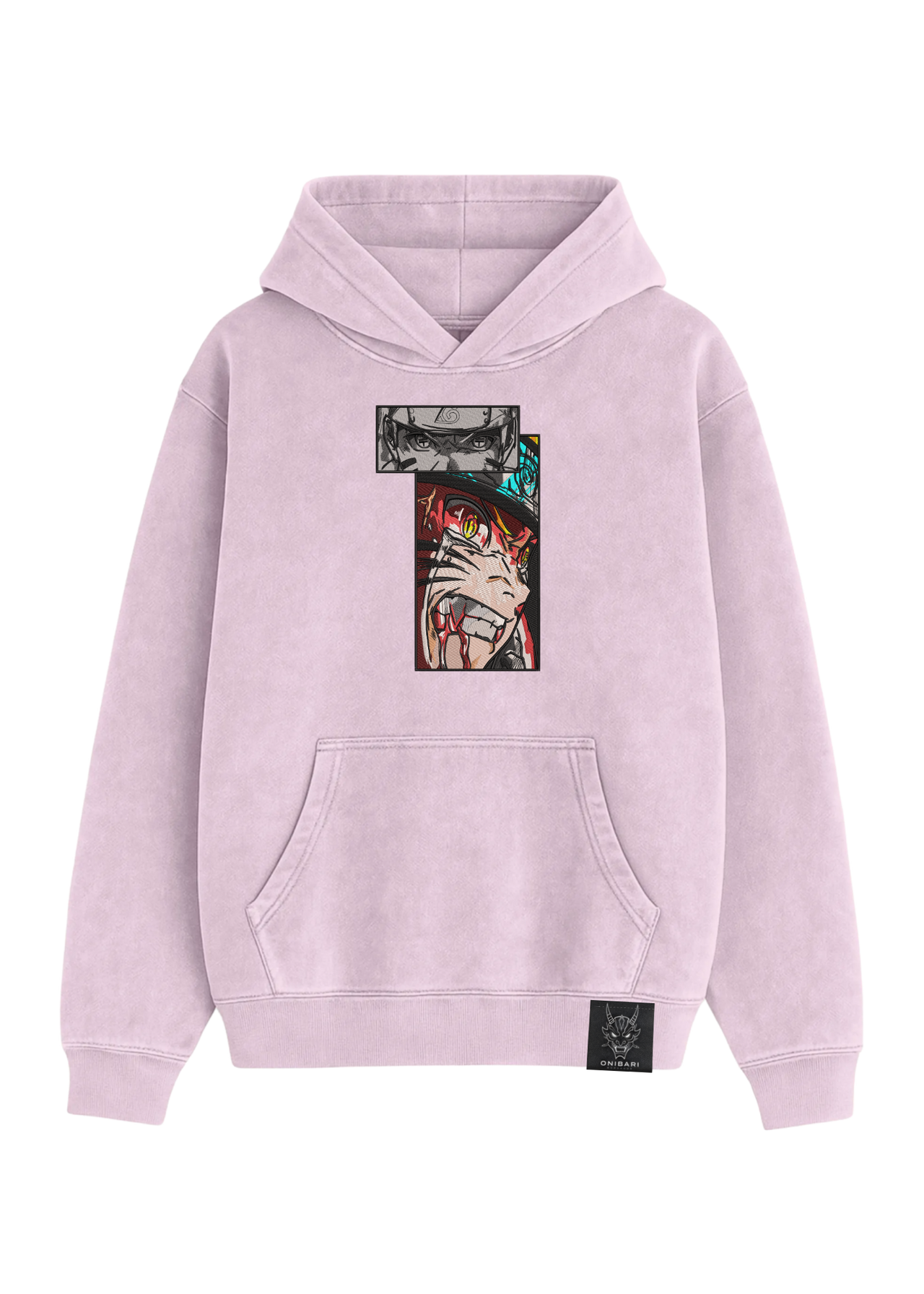 Hoodie Naruto Recuadros