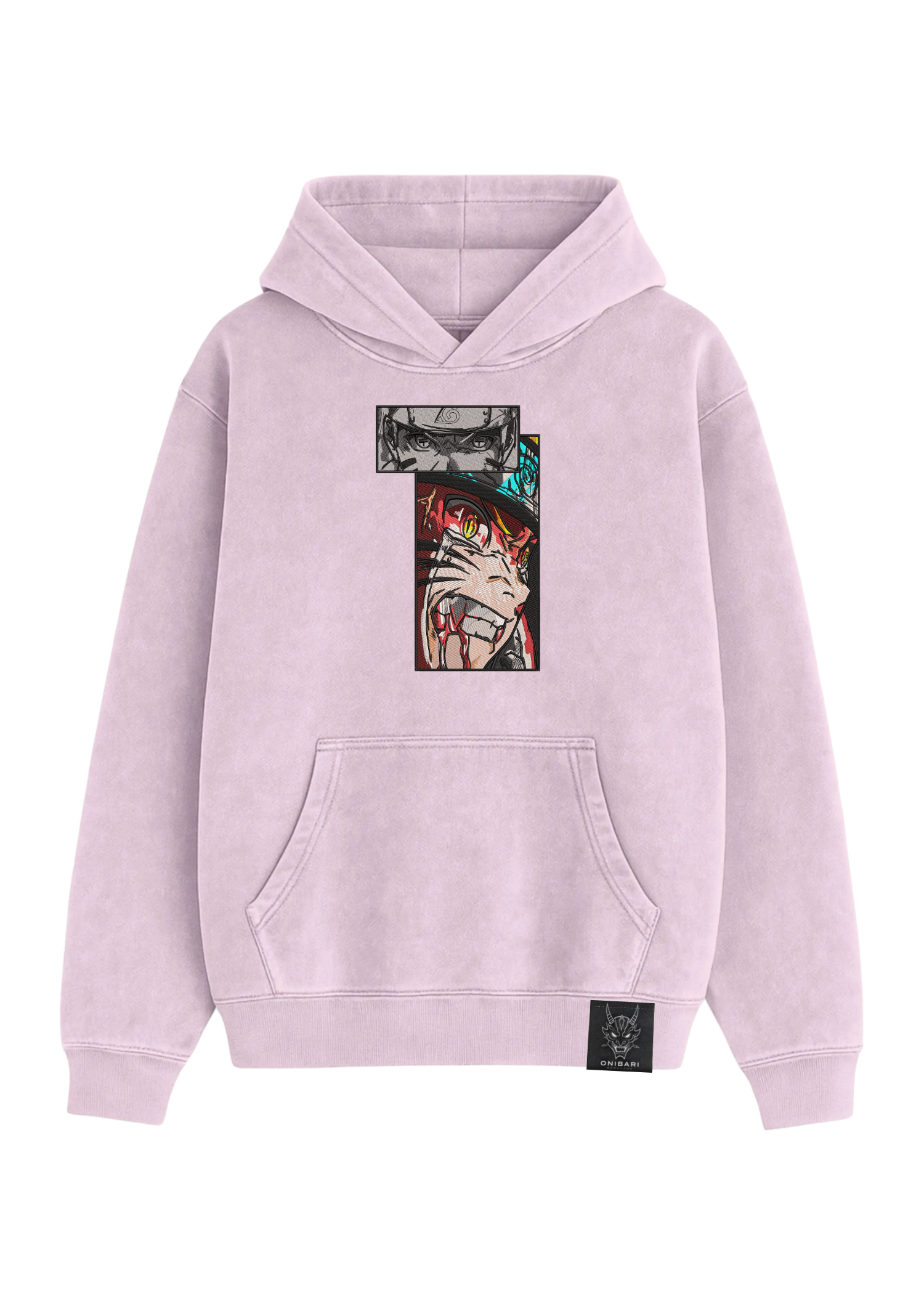 Hoodie Naruto Recuadros
