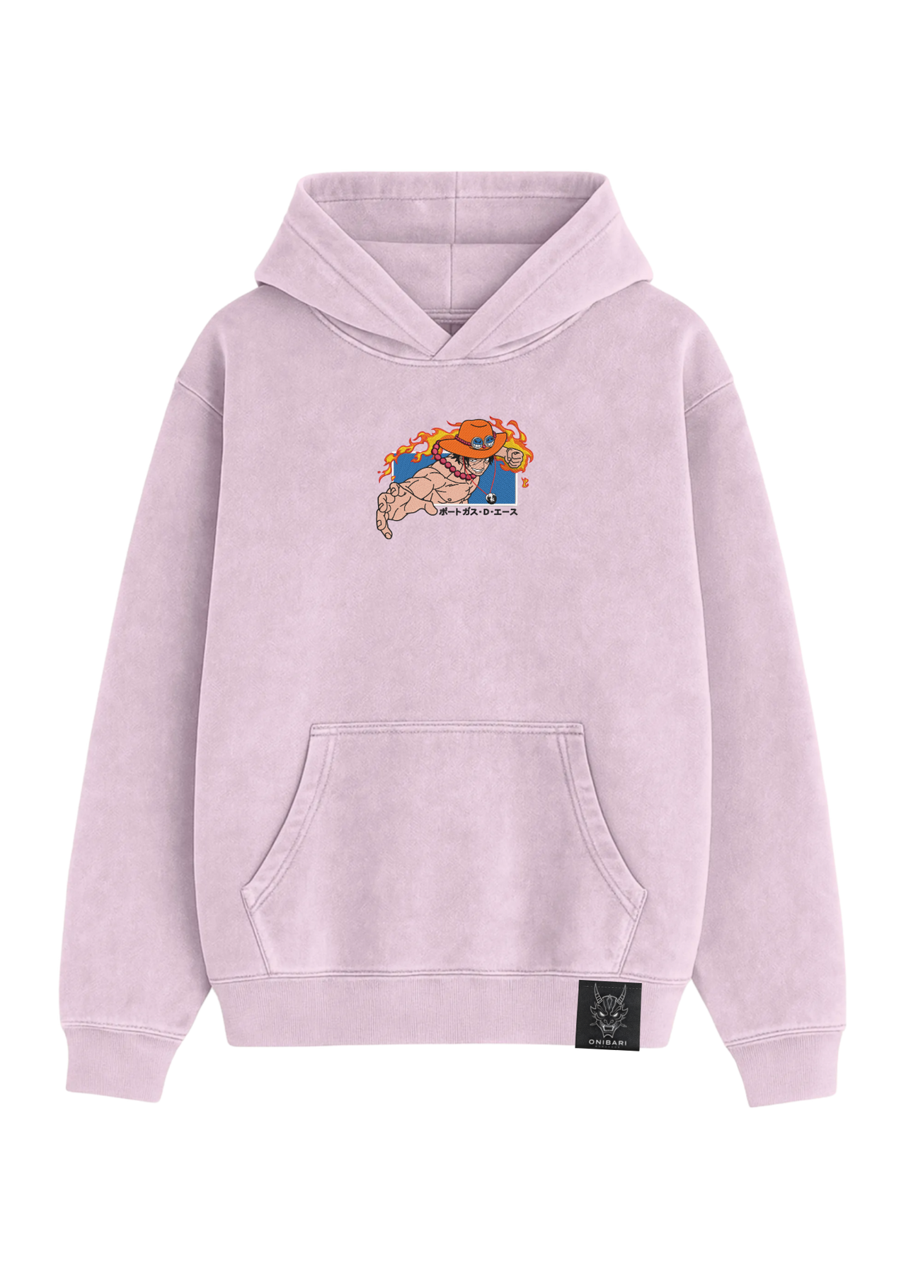 Hoodie Portgas D. Ace Puño De Fuego