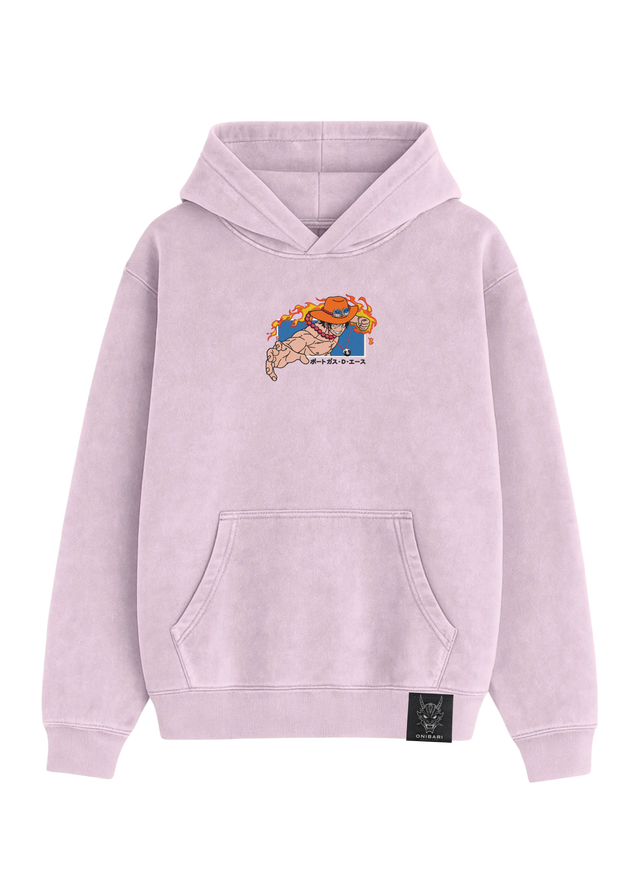 Hoodie Portgas D. Ace Puño De Fuego
