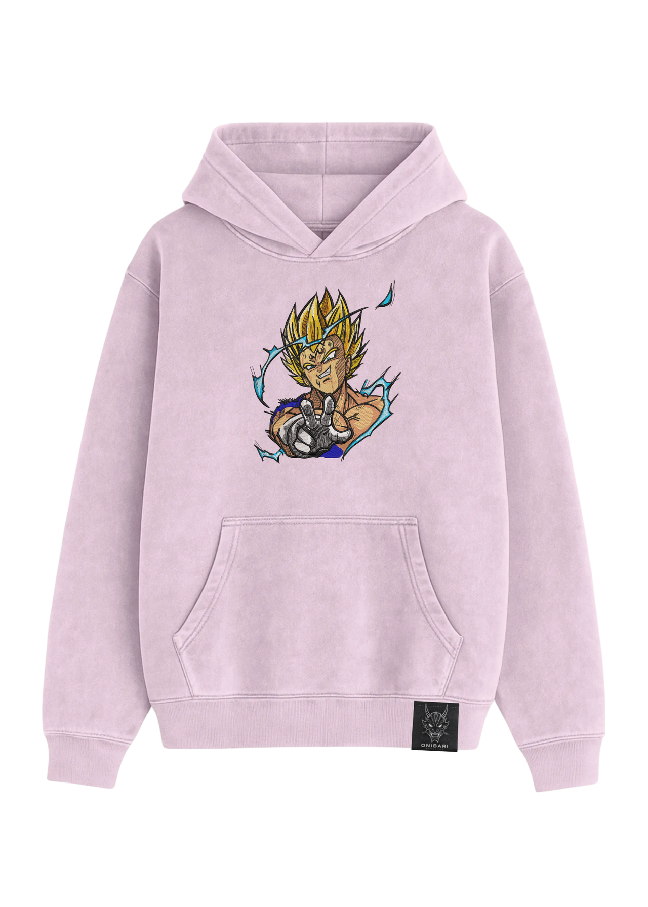 Hoodie Majin Vegeta Super Sayan