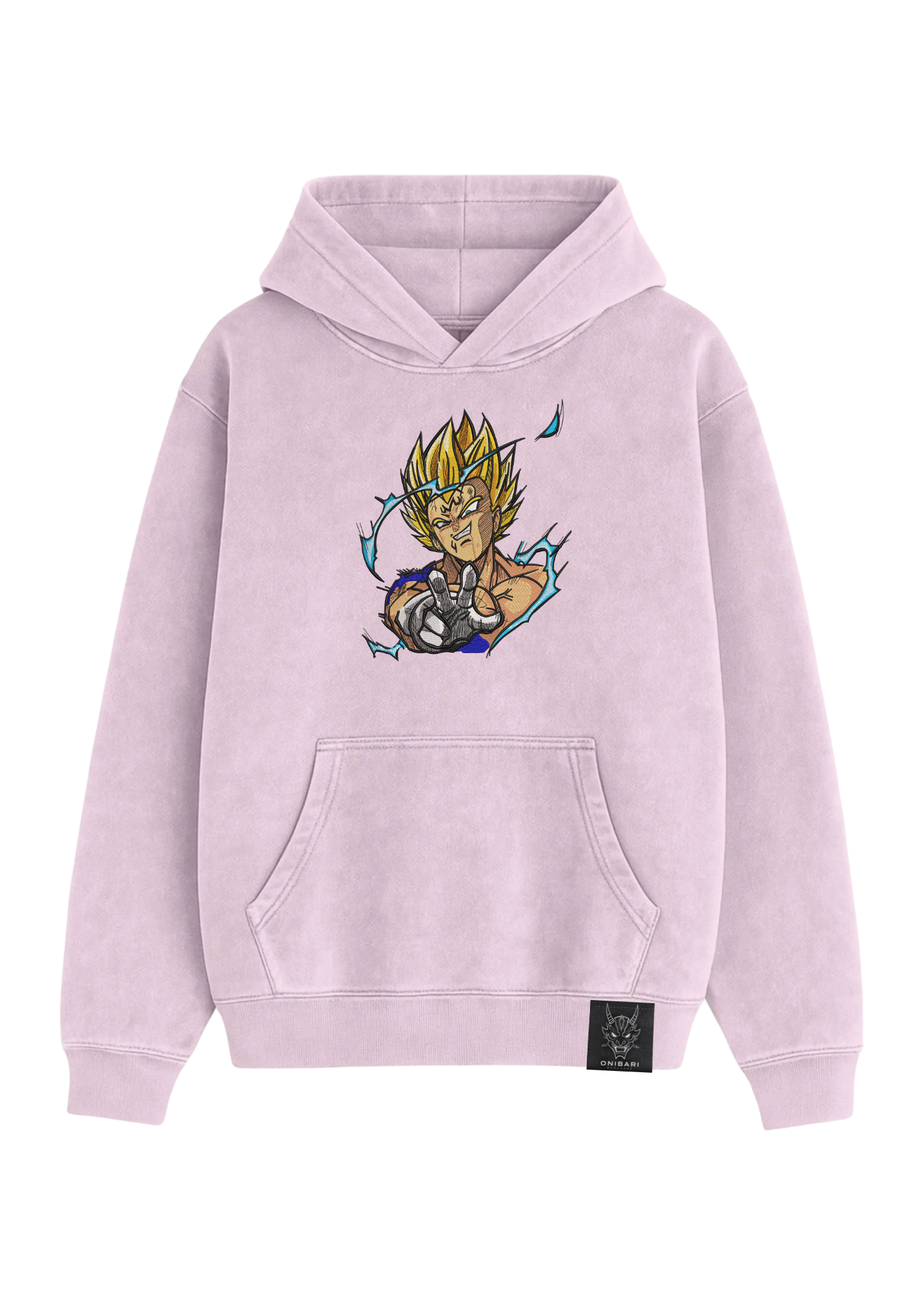 Hoodie Majin Vegeta Super Sayan