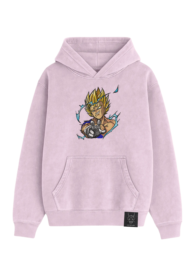Hoodie Majin Vegeta Super Sayan