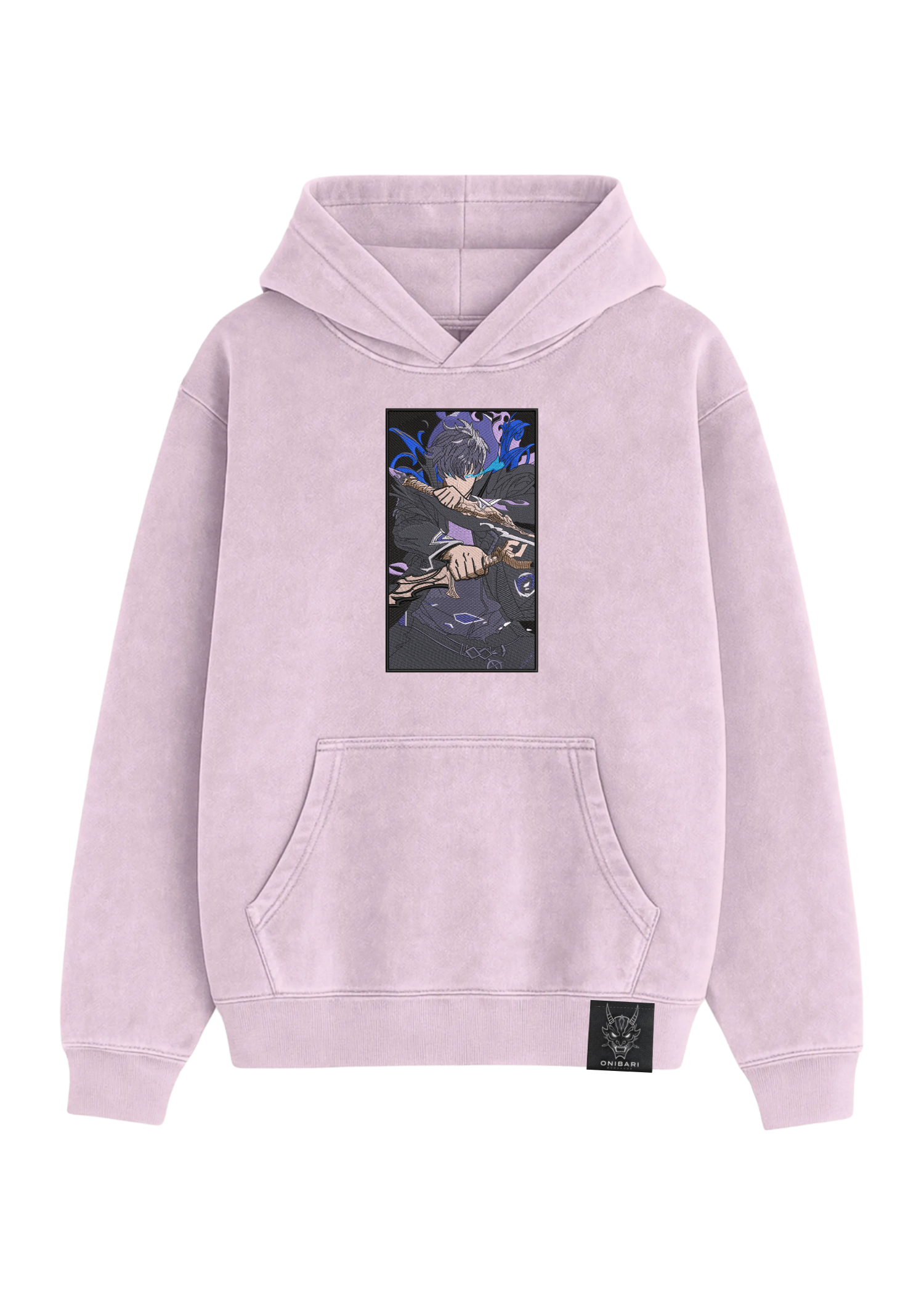 Hoodie Solo Leveling Sung Jin Woo Rectángulo